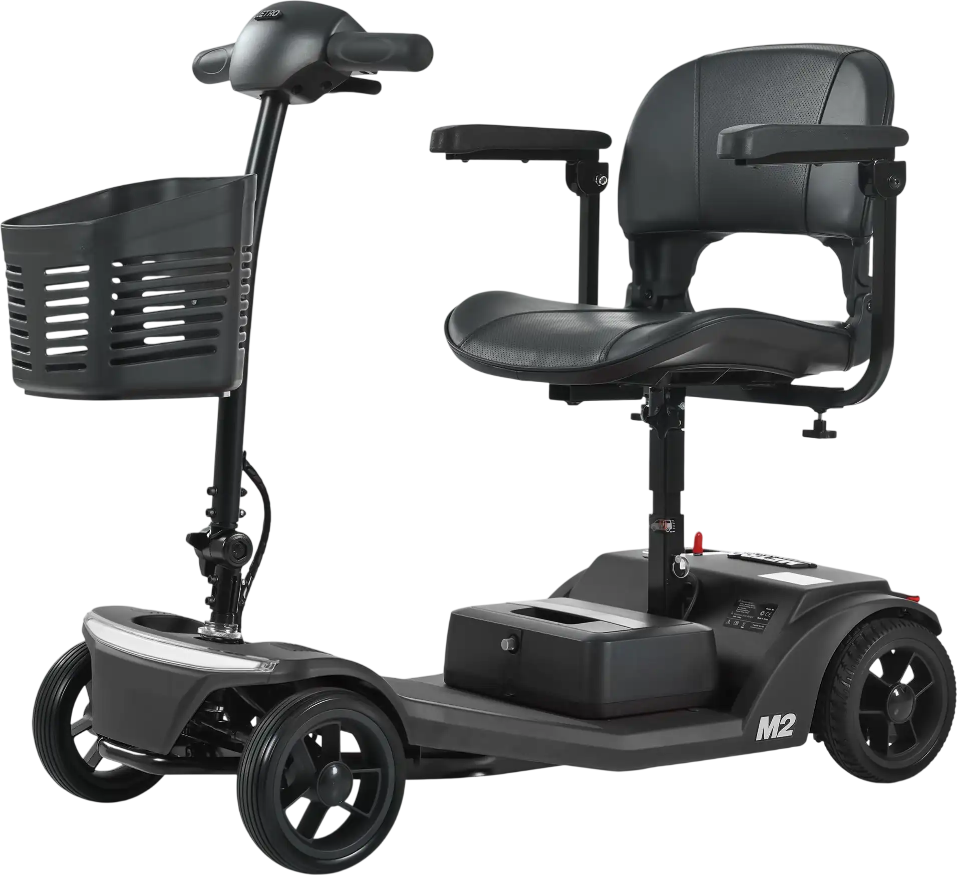 Metro Mobility M2 Mobility Scooter 4 Wheel Heavy Duty 20 Mile Range 5 MPH 24V New