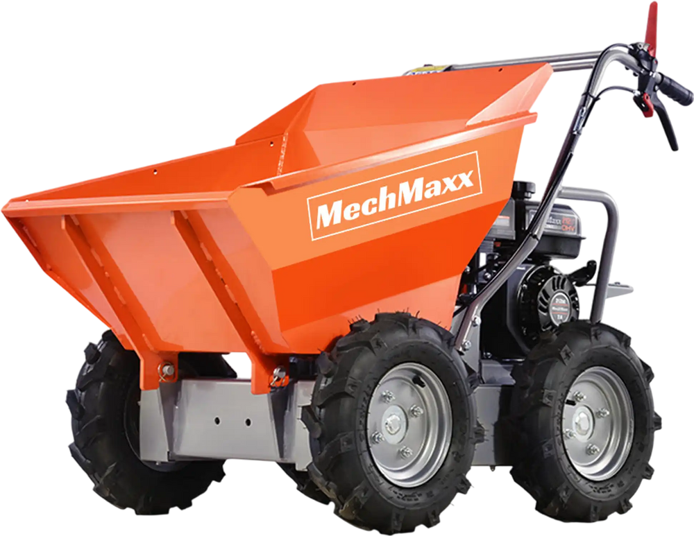 660lbs Capacity 7HP Gas Powered Wheelbarrow  Cart T30 3F+1R Gearbox , T30