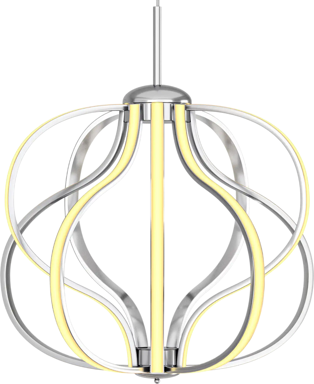 Modern Dimmable Warm White LED Chandelier