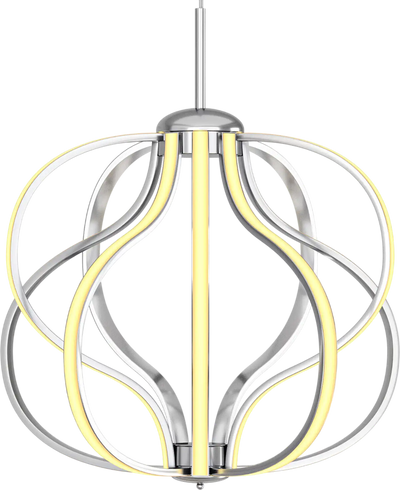 Costway Modern Dimmable Warm White LED Chandelier 59283740 New