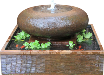 Exaco Moon Pot Decorative Fountain 24