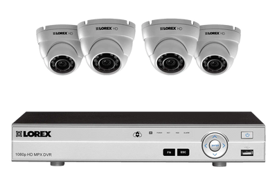 Lorex MPX84DW 1080P 4 Camera 8 Channel 2 TB MPX DVR Security Surveillance Camera System New