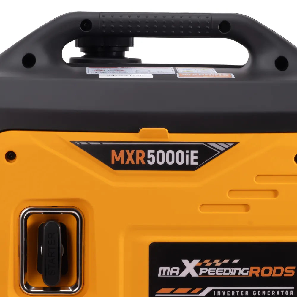 Maxpeedingrods MXR5000IE-US 3800W/5000W Inverter Generator Gas Low THD Remote Start CO Alert New
