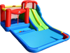 Inflatable Water Slide with Ocean Balls for Kids without Blower