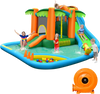 7-in-1 Inflatable Water Slide Park with 780W Blower