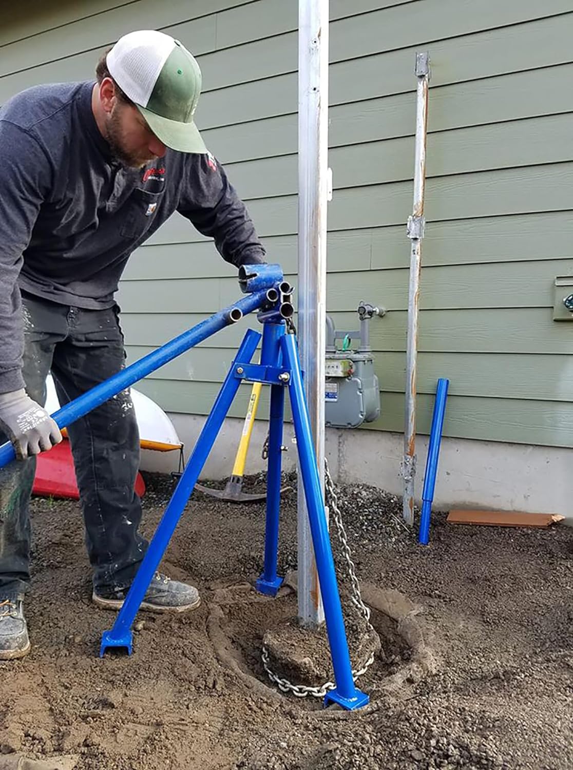 Paragon Pro NW Quik Pull Post Puller for Fence Posts and