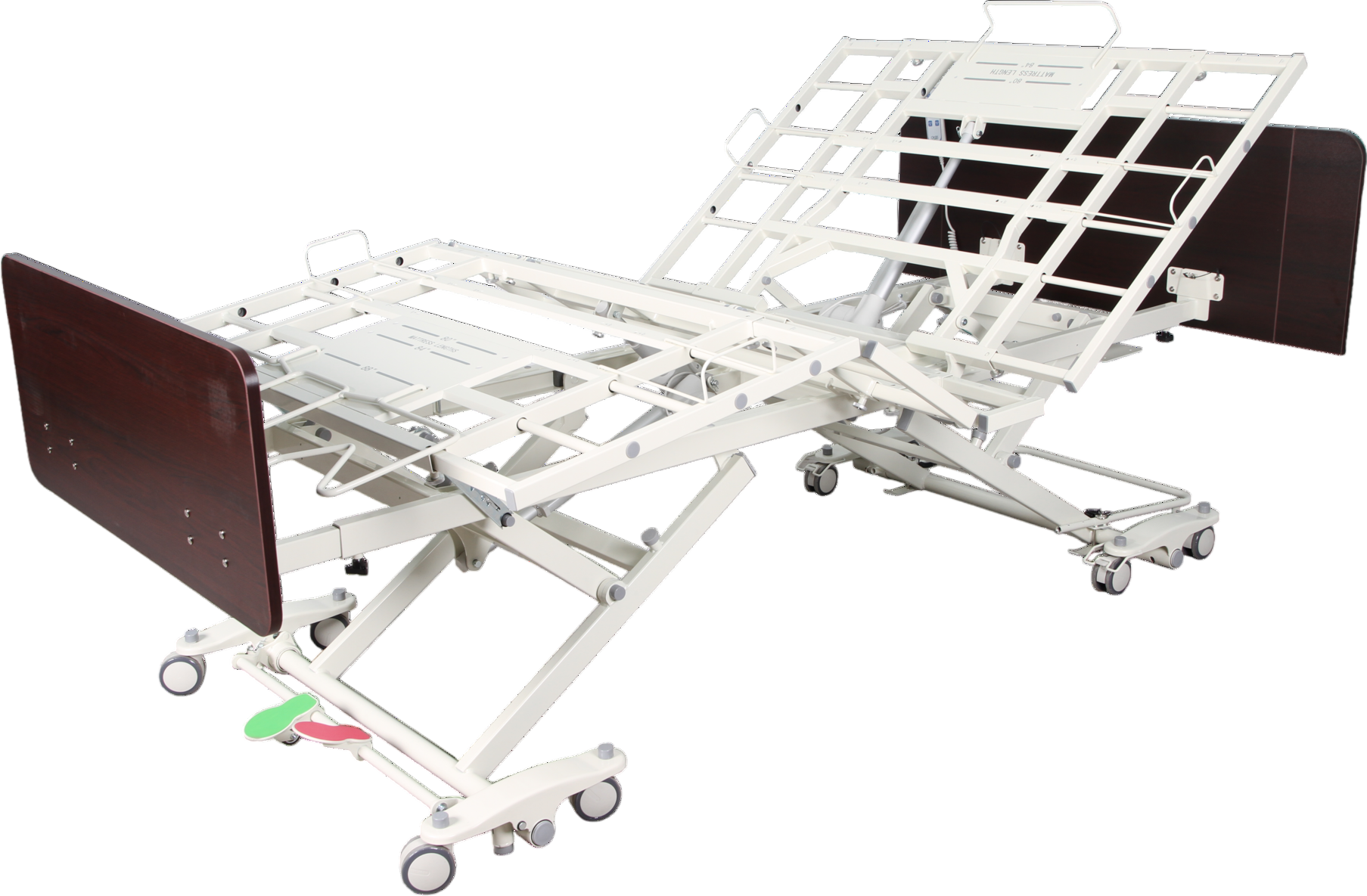 Emerald Supply Oasis Expandable Fully Electric Homecare and Hospital Bed 550 Lbs Capacity New