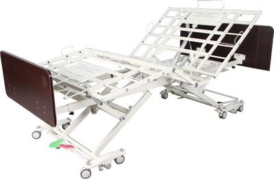Emerald Supply Oasis Expandable Fully Electric Homecare and Hospital Bed 550 Lbs Capacity New