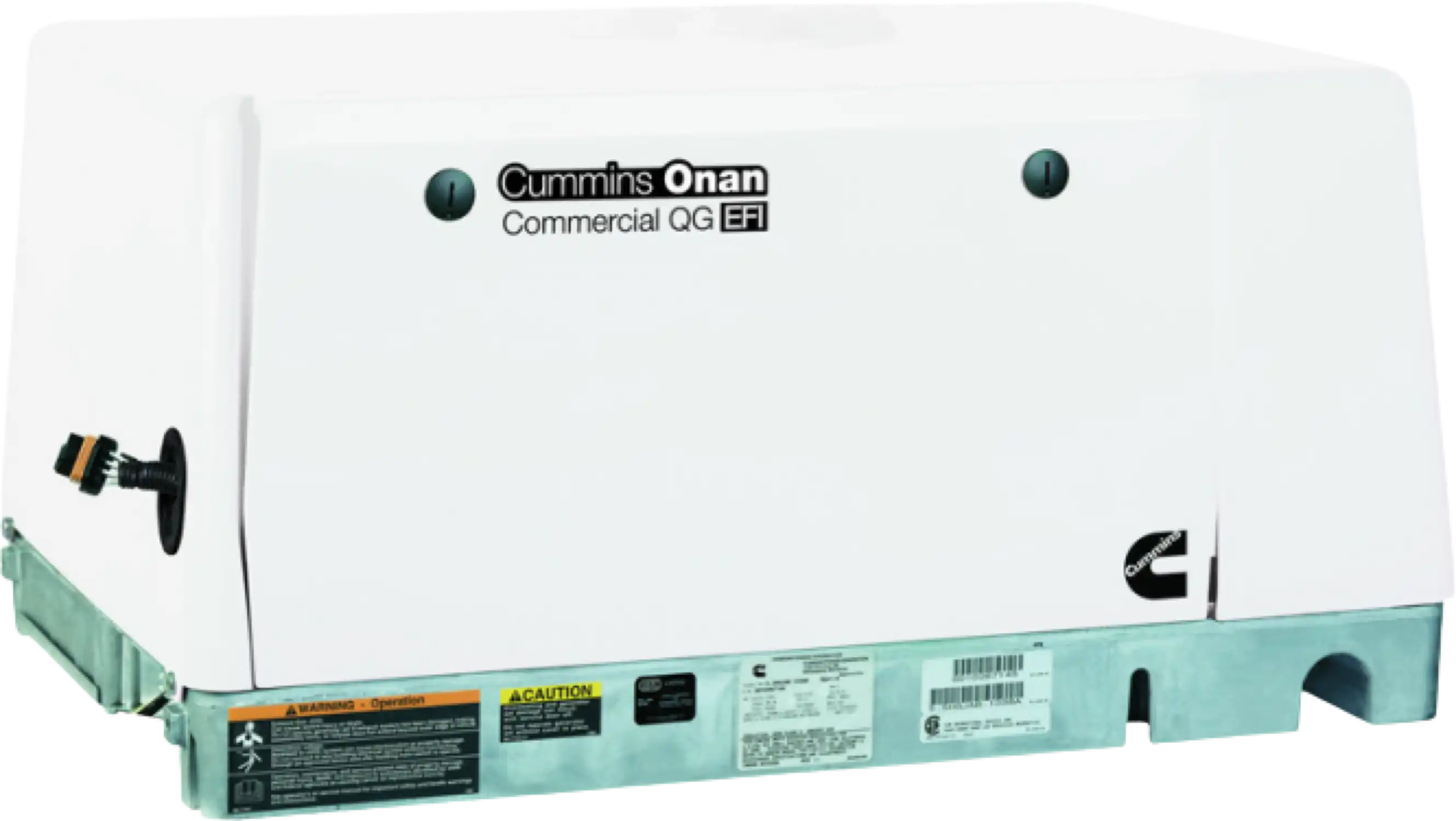 Cummins Onan QG 6500 6.5kW Generator 6.5HGJAE Commercial Mobile Propane Single Phase Air Cooled New