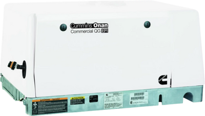 Cummins Onan QG 5500 5.5kW Generator Commercial Mobile Gas Single Phase 120/240 Volt Air Cooled EVAP New