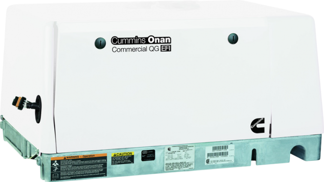 Cummins Onan QG 5500 Generator 5.5 kW 5.5HGJAE-2135 Gas Single Phase 120/240V Air Cooled New