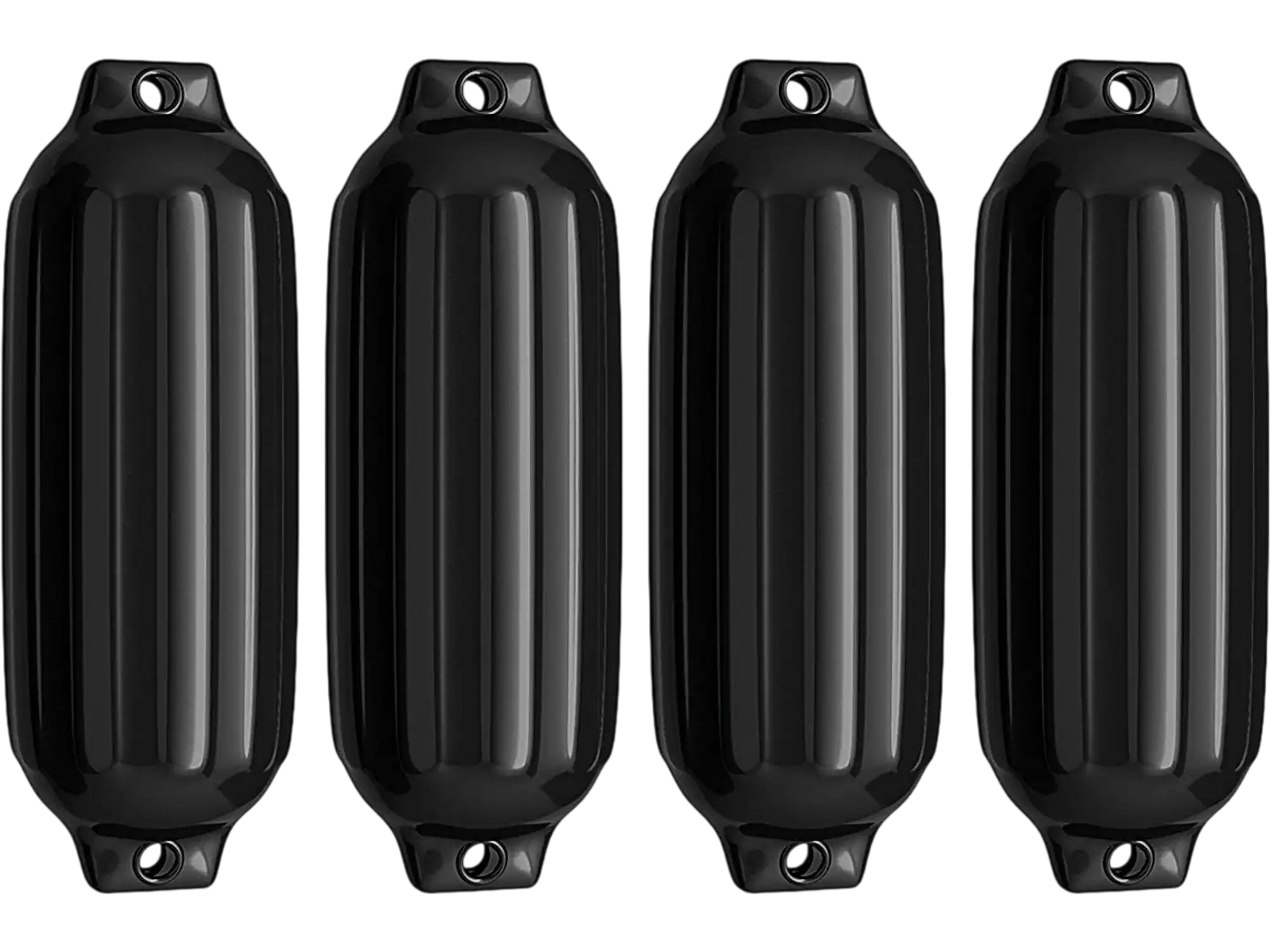 Costway 4 Ribbed Marine Boat Fender Vinyl Bumper 8.5