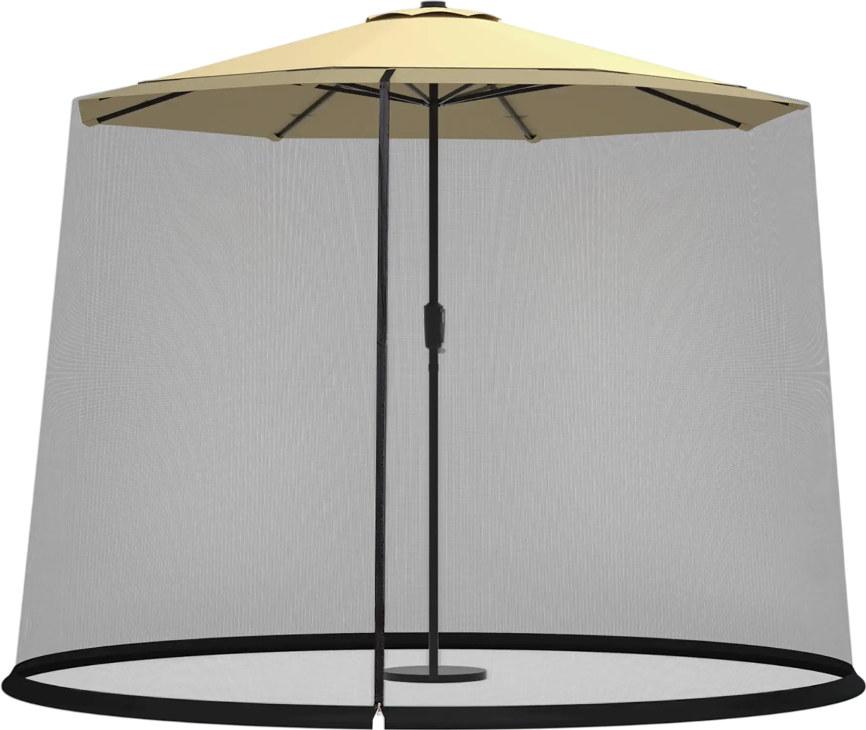 Costway 9'-10' Outdoor Umbrella Mosquito Bug Insect Net 03679542 New