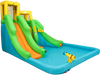 Inflatable Water Park Bounce House with Climbing Wall without Blower