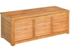46 Gallon Acacia Wood Storage Bench Box for Patio Garden Deck