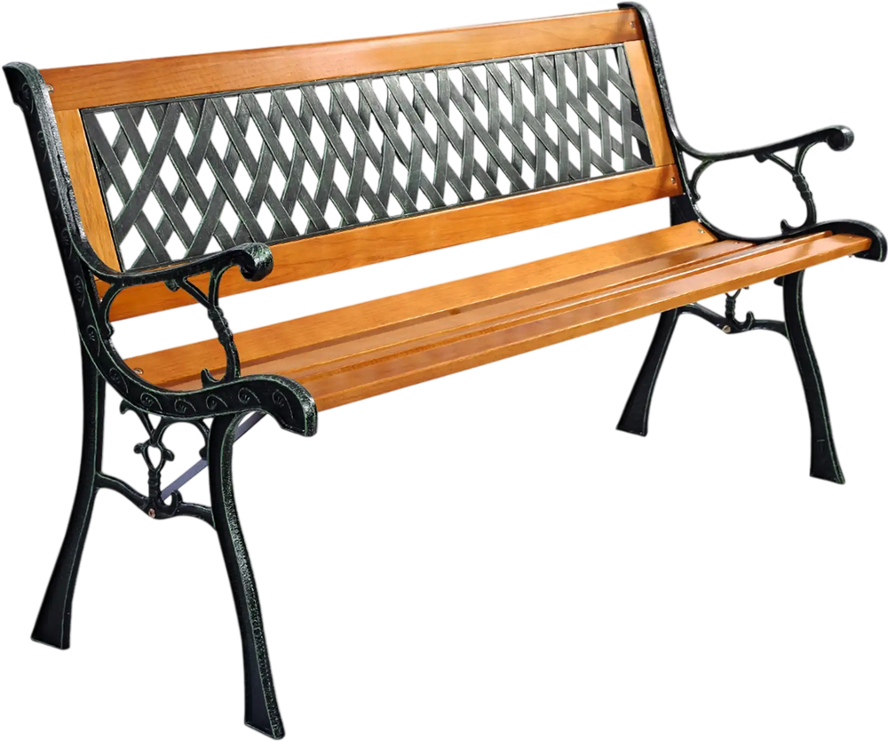 Outdoor Cast Iron Patio Bench