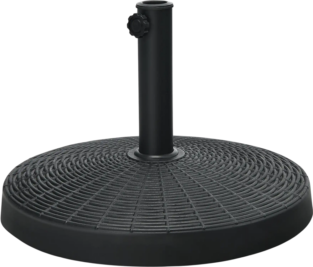 49 LBS Patio Resin Umbrella Base Stand for Outdoor