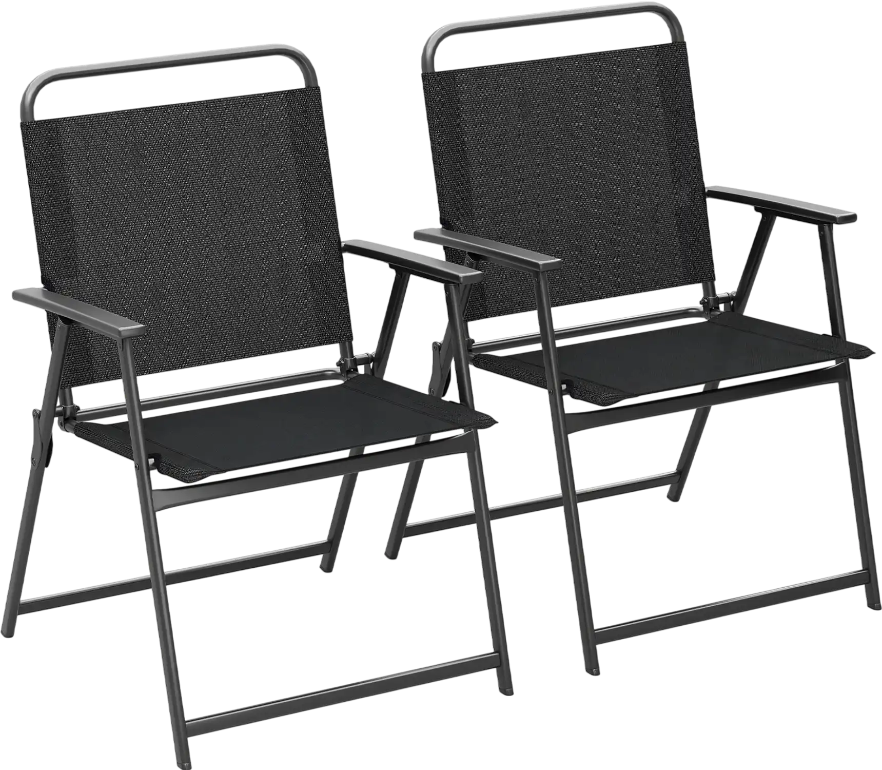 Costway Outdoor Folding Beach Chairs Breathable Seat Set 41369827 New