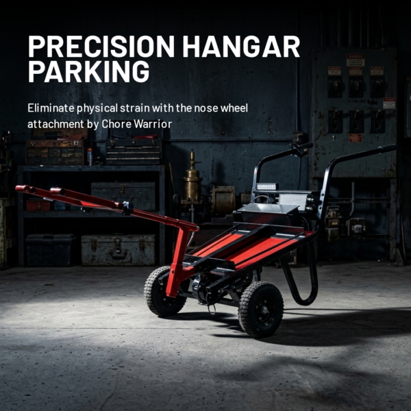 Electric Powered Aircraft Tug Nose Wheel Attachment - Chore Warrior - Image 5