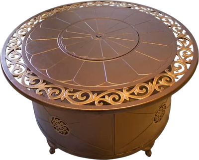AZ Circular Fire Pit with Lid 48