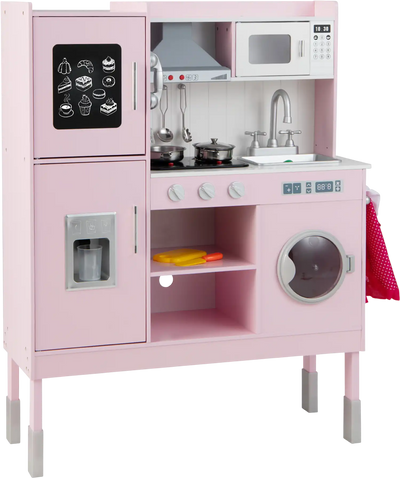 Costway Kids Pretend Play Kitchen 16-Pc Accessories 27915684 New