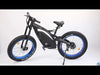 Ecotric Bison E-Bike 48V 17.5AH 1000W 25 MPH Big Fat Tire Blue NS-SON26LCD-BL New