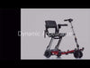 Freerider Luggie Standard Travel Scooter Foldable 4 MPH 15 Mile Range Lithium Battery New