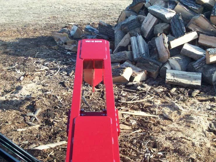 TM Pro Series Log Splitter Skid Steer Attachment 24" Stroke 4" Cylinder New