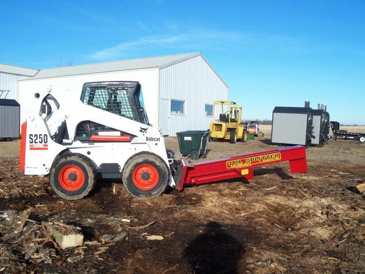 TM Pro Series Commercial Log Splitter Skid Steer Attachment 30" Stroke New