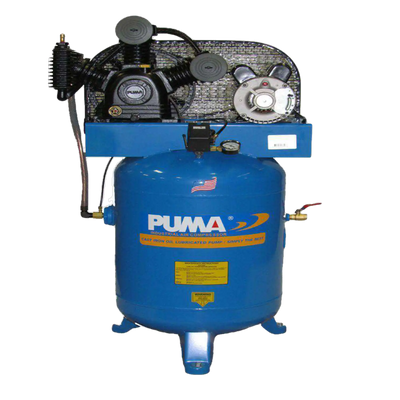 Puma TE-5040V 40 Gallon 5 HP Two Stage Air Compressor New