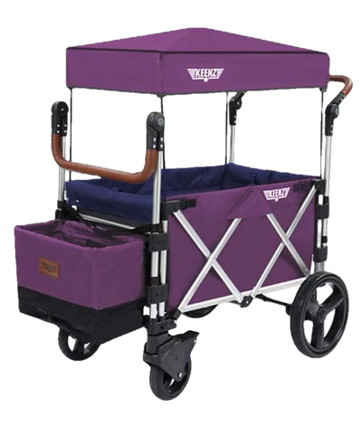 keenz 7s+ stroller wagon Keenz 7s 5-Point Harness Light Weight Stroller Wagon with Canopy Purple New
