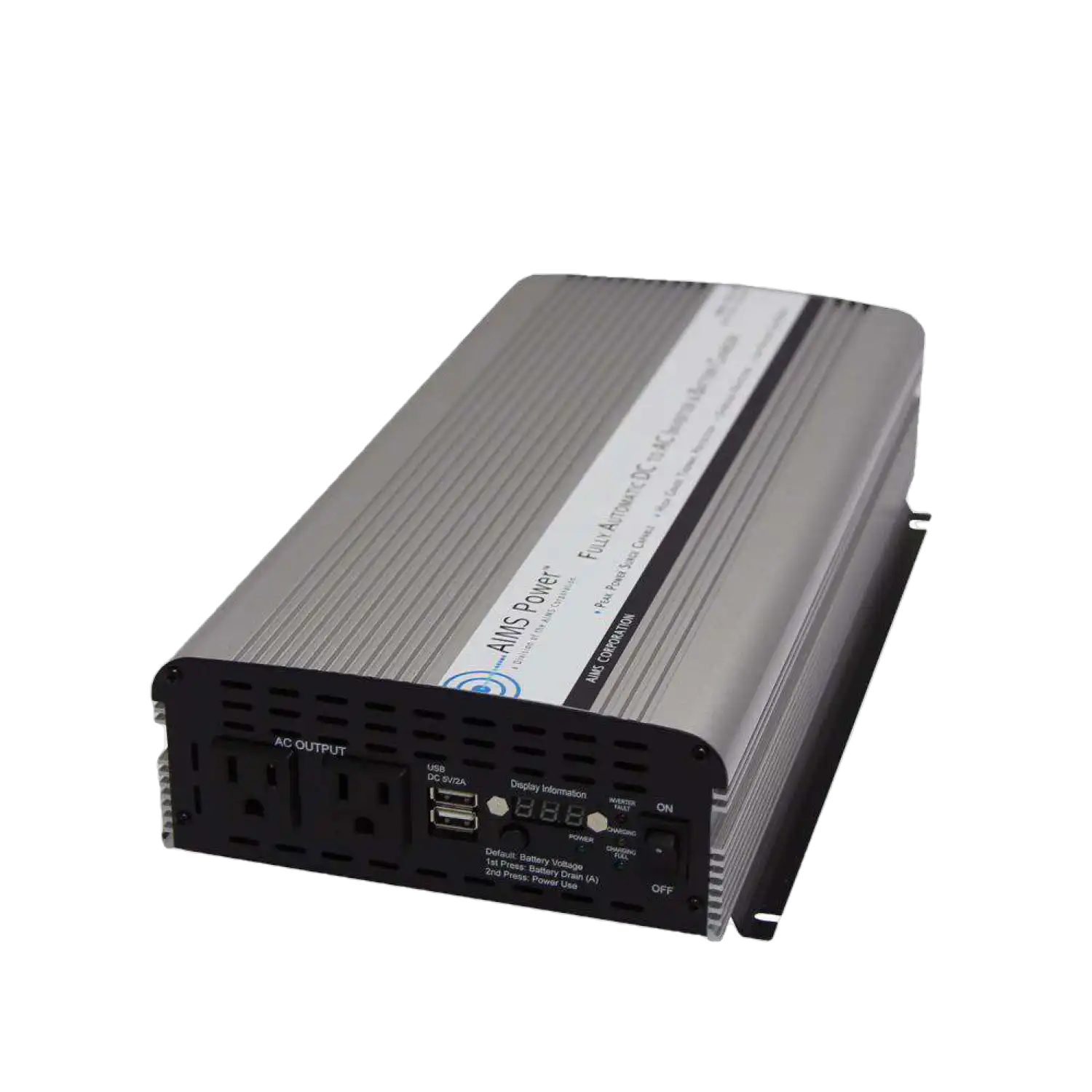 Aims Power PWRIC1500W 1500 Watt Inverter + Charger + Transfer Switch New