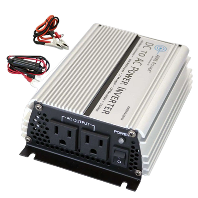 Aims Power PWRINV400W 400 Watt Power Inverter with Cables 12 Volt New