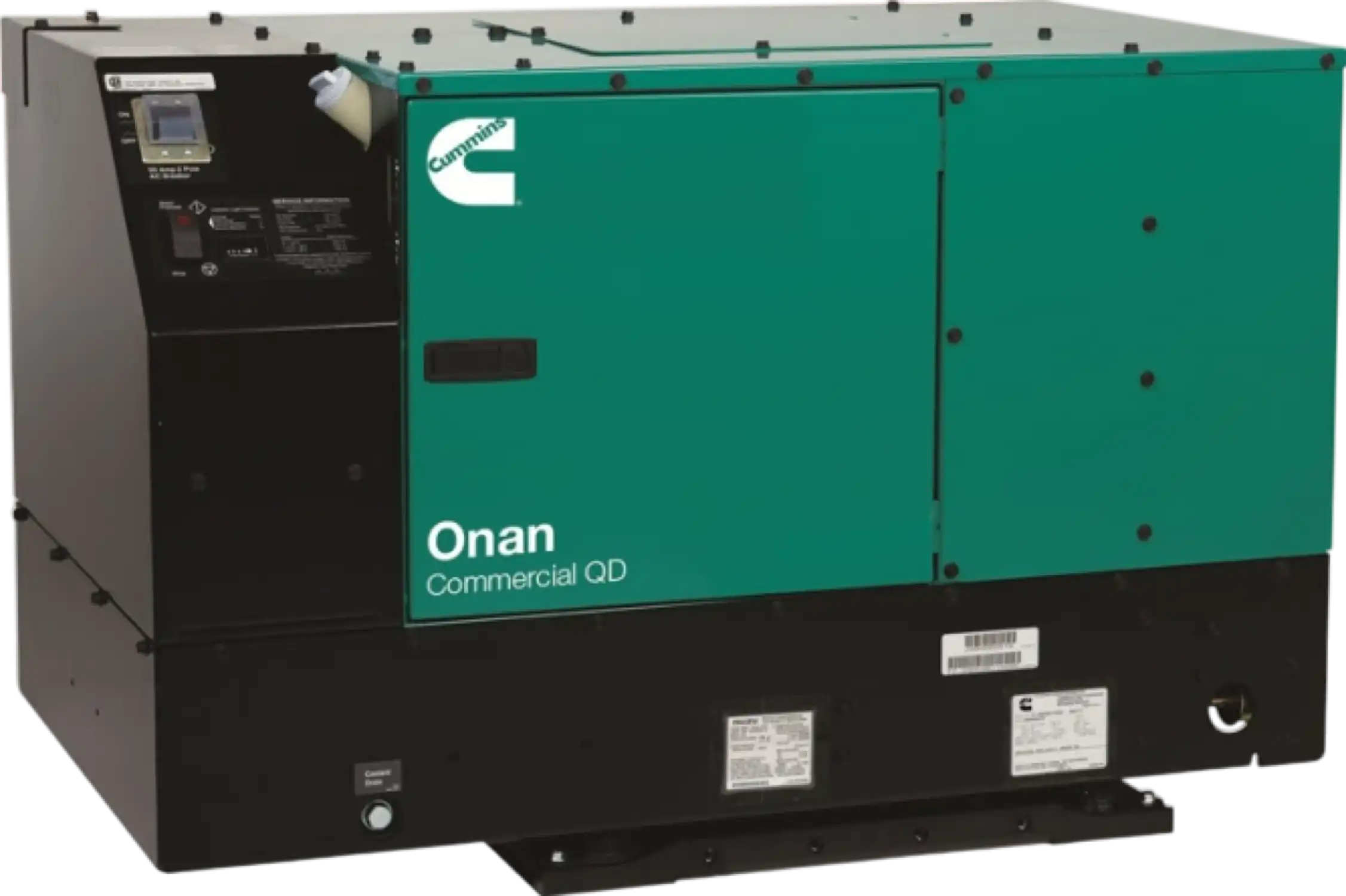 Cummins Onan QD 12000 12kW Generator 12HDKCD-2209 Commercial Mobile Diesel Single Phase 120V/240V New