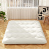 Queen/King/Twin/Full Futon Mattress Floor Sleeping Pad with Washable Cover Beige-Queen Size - Gallery View 1 of 10