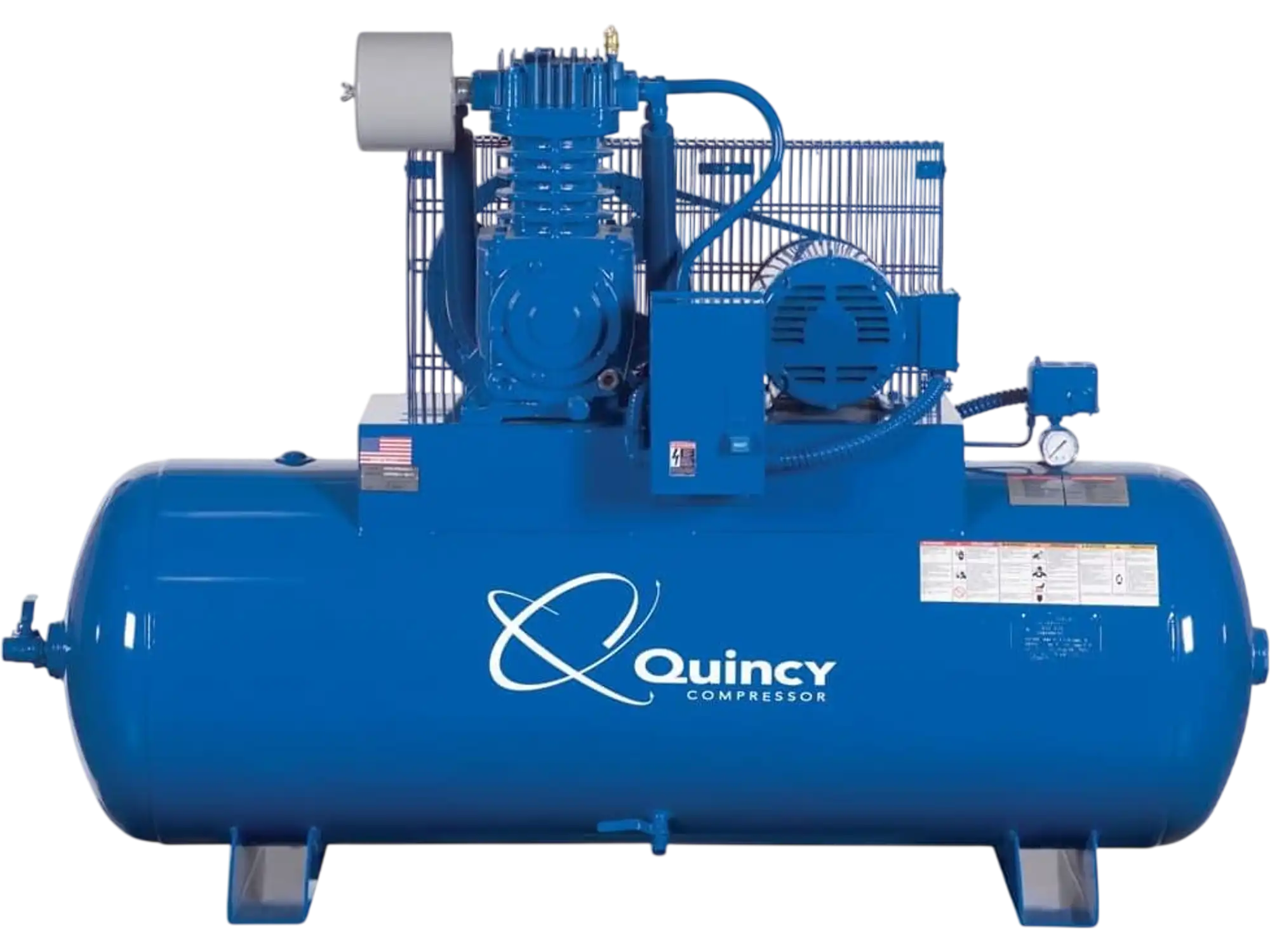 Quincy Compressor QT Pro Reciprocating Air Compressor 5 HP 80 Gal 175 Max PSI 230 Volt 3 Phase New