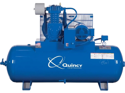 Quincy Compressor QT Pro Reciprocating Air Compressor 5 HP 80 Gal 175 Max PSI 230 Volt 3 Phase New