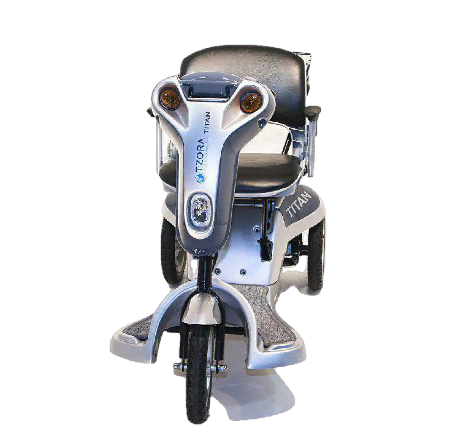 Tzora Titan 3 Wheel Heavy Duty Folding Mobility Scooter Gray New