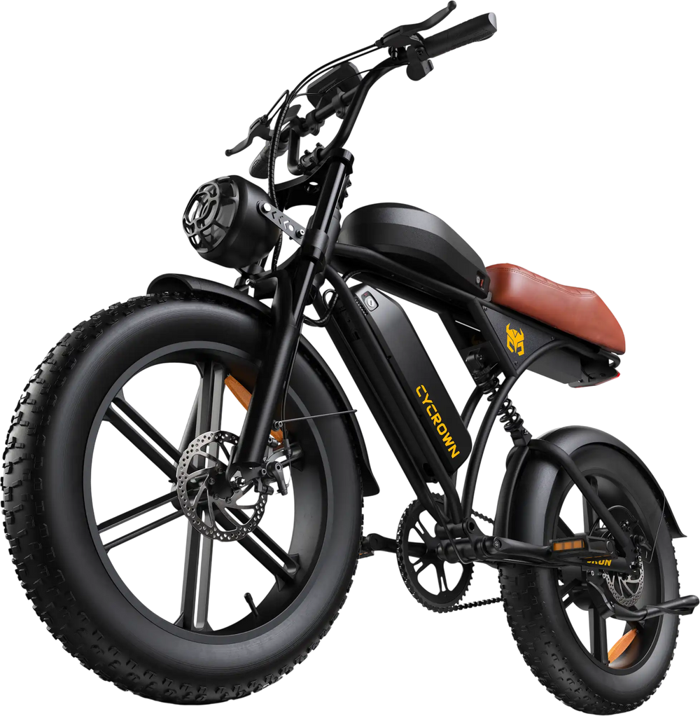 CycRun 2.0 Vintage Moped Ebike