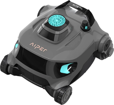 Aiper Elite Pro Wall Climbing Cordless Robotic Pool Cleaner Gray New