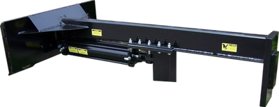 Ramsplitter Skid Steer Upside Down Log Splitter 30 Ton with 30