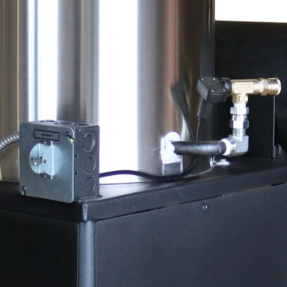 BE Hot Box Vertical Water Heater Diesel Fired 4-5 GPM 12V New