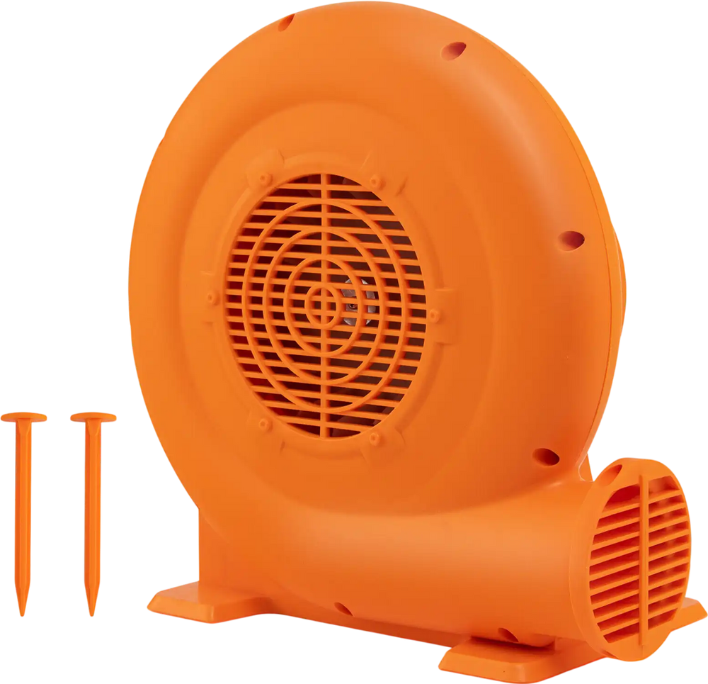 750W Air Blower (1.0HP) for Inflatables with 25 feet Wire and GFCI Plug