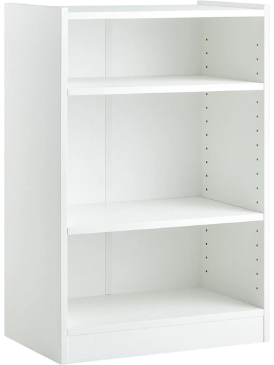 Costway 3-Tier Bookcase Open Display Rack Cabinet Adjustable Shelves 72853914 New