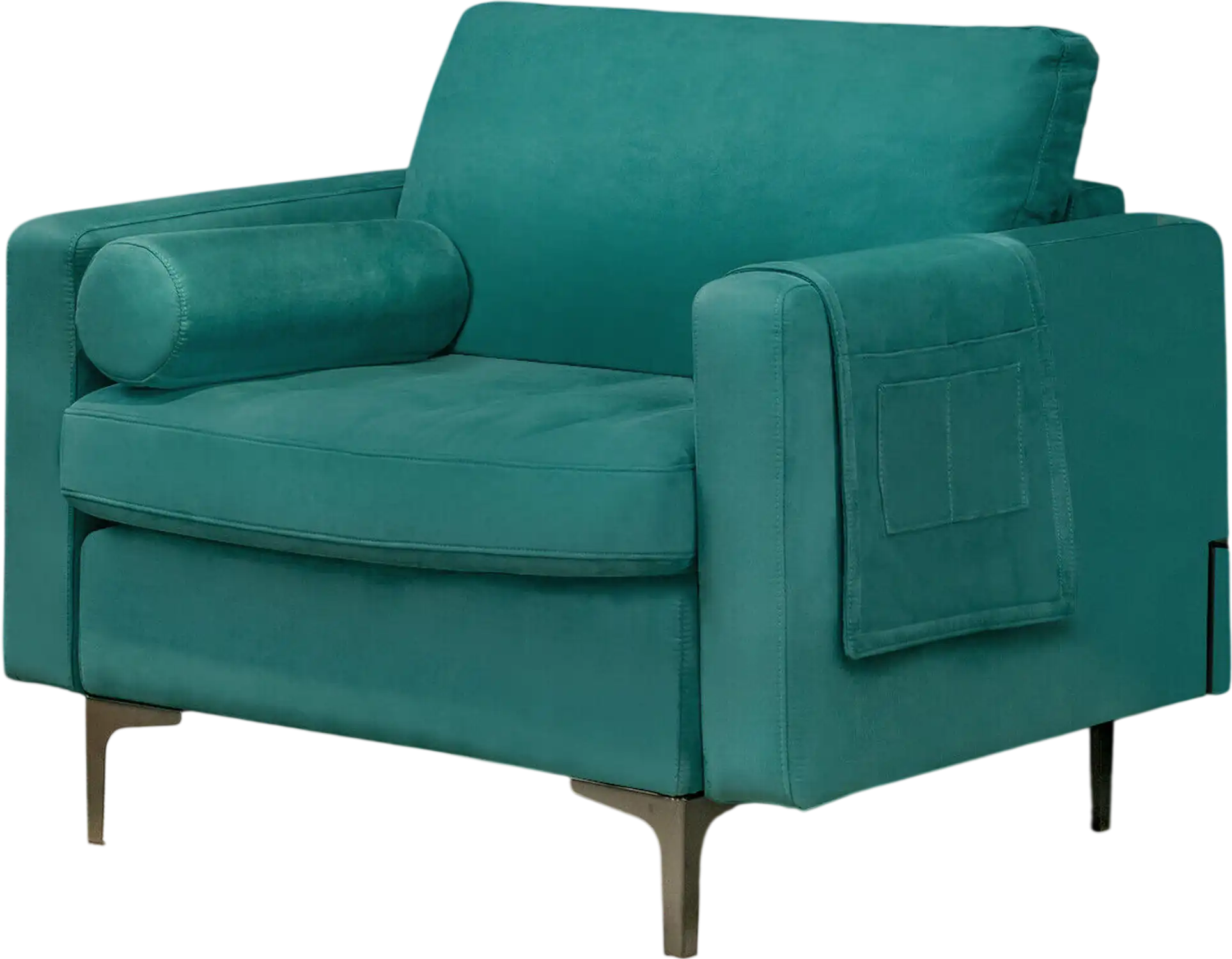Costway Modular 1-Seat Sectional Sofa Accent Chair w/ USB Socket 38514972 New