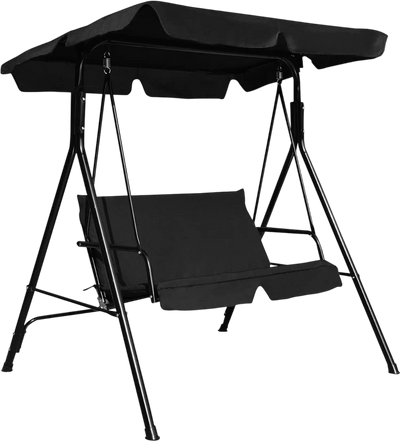 Costway 2 Person Weather Resistant Canopy Patio Porch Swing 80379152 New