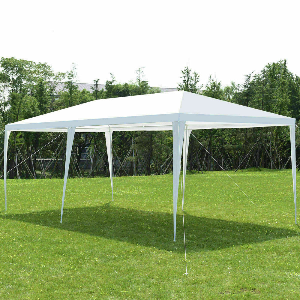 10 x 20 feet outdoor party canopy tent with removable walls, durable PE fabric, ideal for events and backyard.