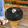 16-inch pressure washer surface cleaner attachment with dual rotating jets for fast, streak-free cleaning on outdoor.