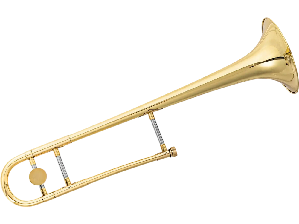 B Flat Trombone Golden Brass with Mouthpiece