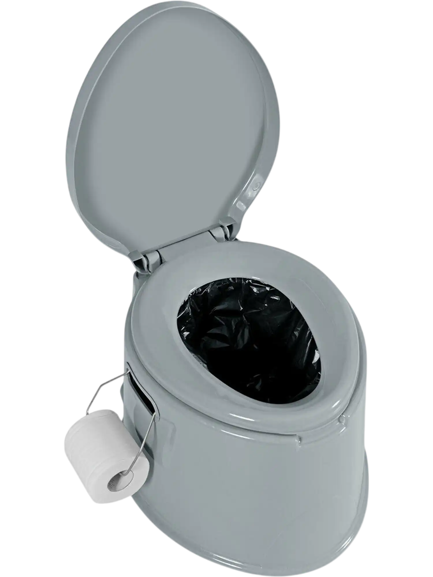 Costway 5L Portable Travel Toilet w/ Paper Holder Outdoor Camping 51074283 New